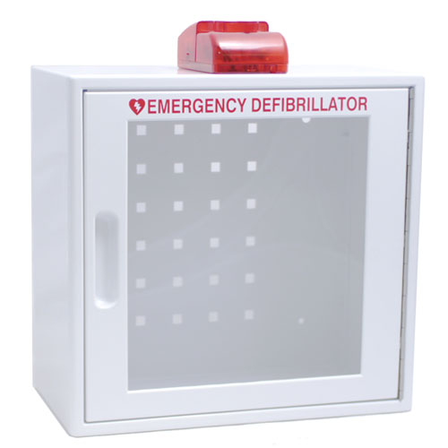 Wall AED Cabinet W/ Audible Alarm & Strobe Light – Automated External ...