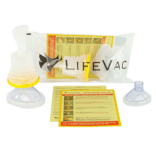 LifeVac Choking Rescue Device for Kids and Adults | Portable Airway Assist  & First Aid Choking Device | Home Kit