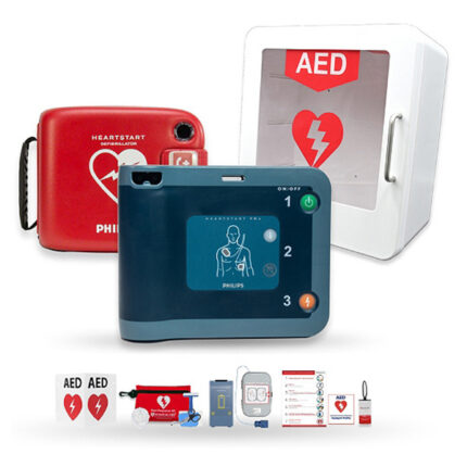Philips Heartstart FRx Complete AED Defibrillator Package